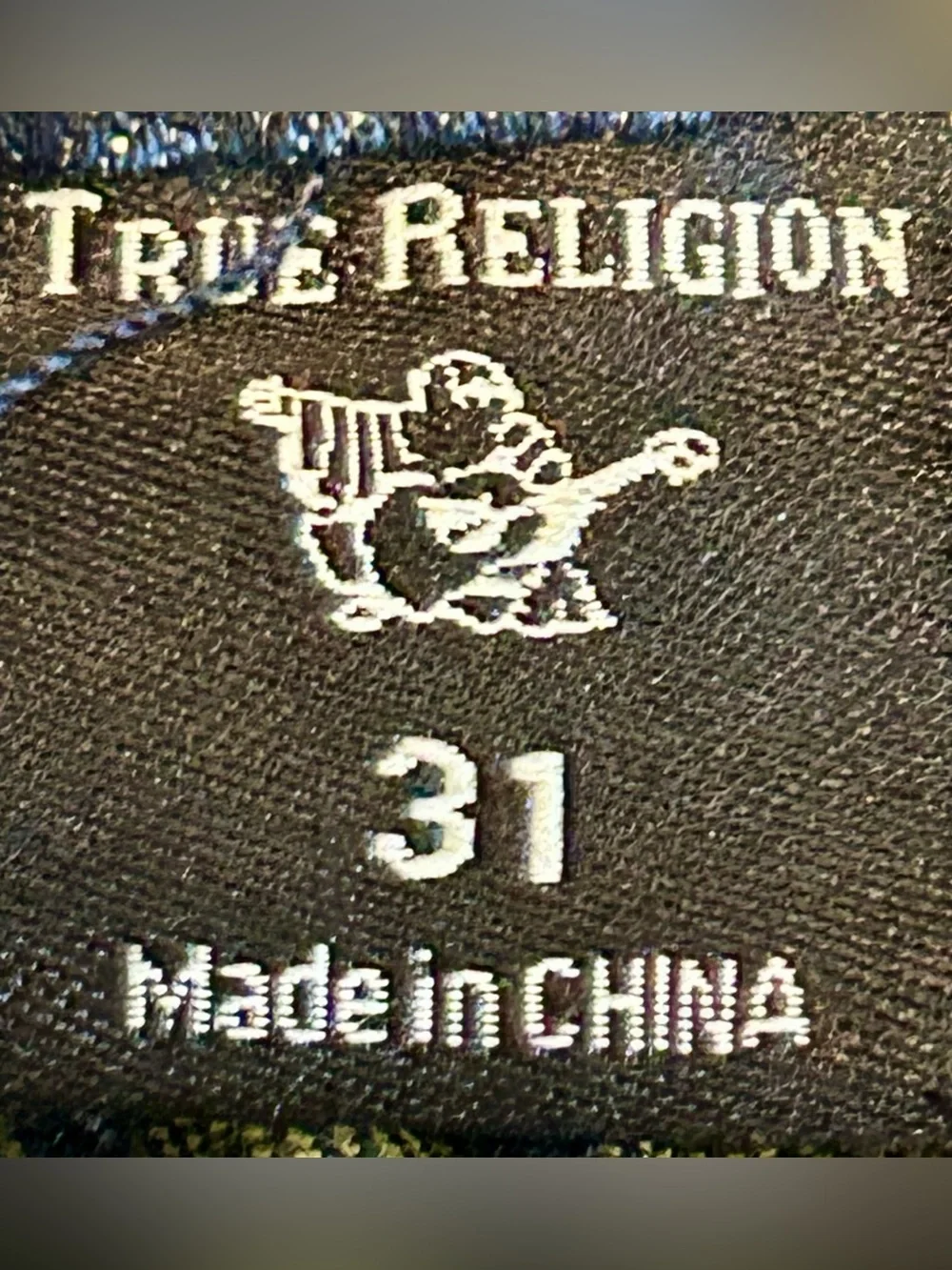 True Religion Men’s Dark Blue Slim Jeans Sz 31 32 NWT Geno Flap